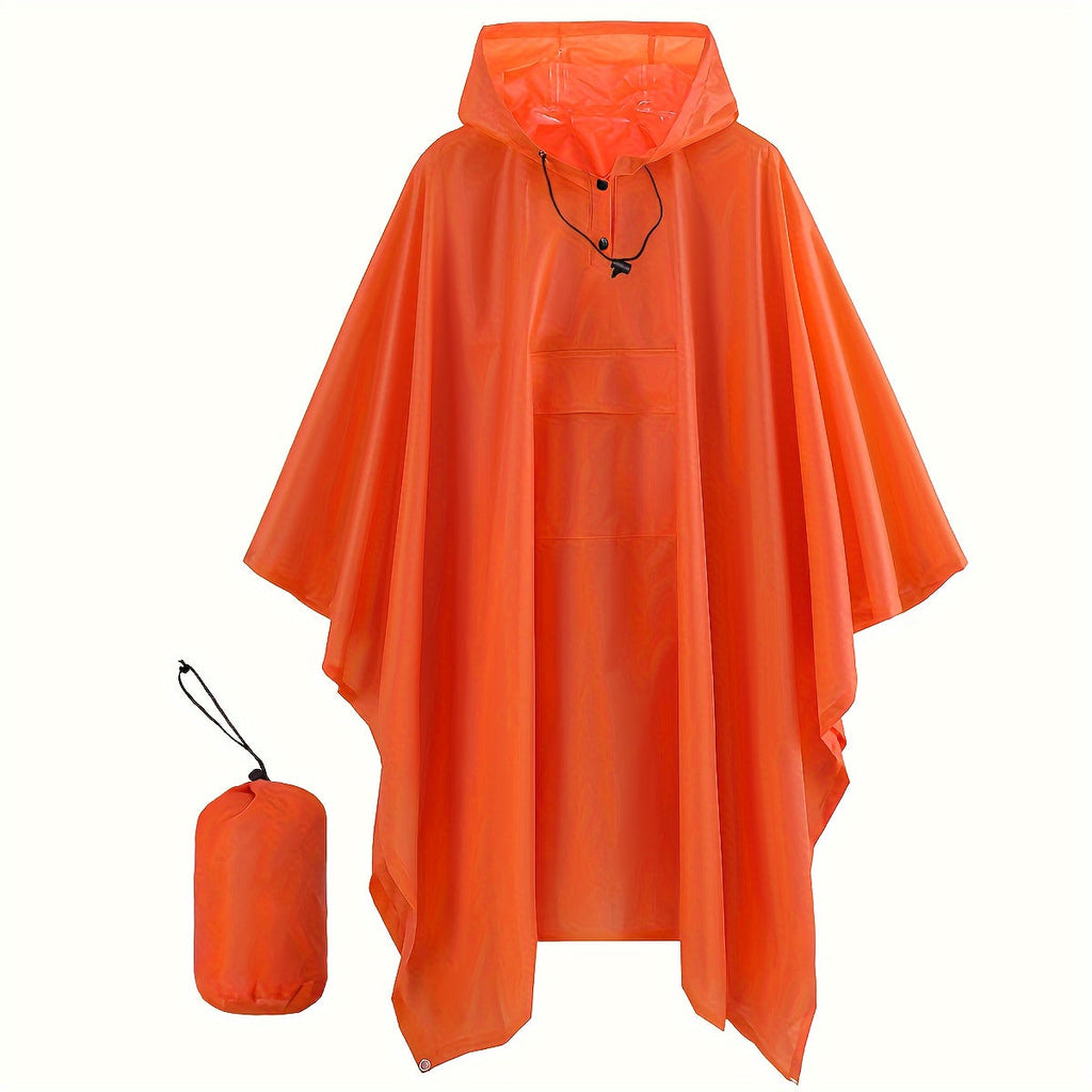 Valenzora | Waterproof Foldable Rain Poncho with Hood