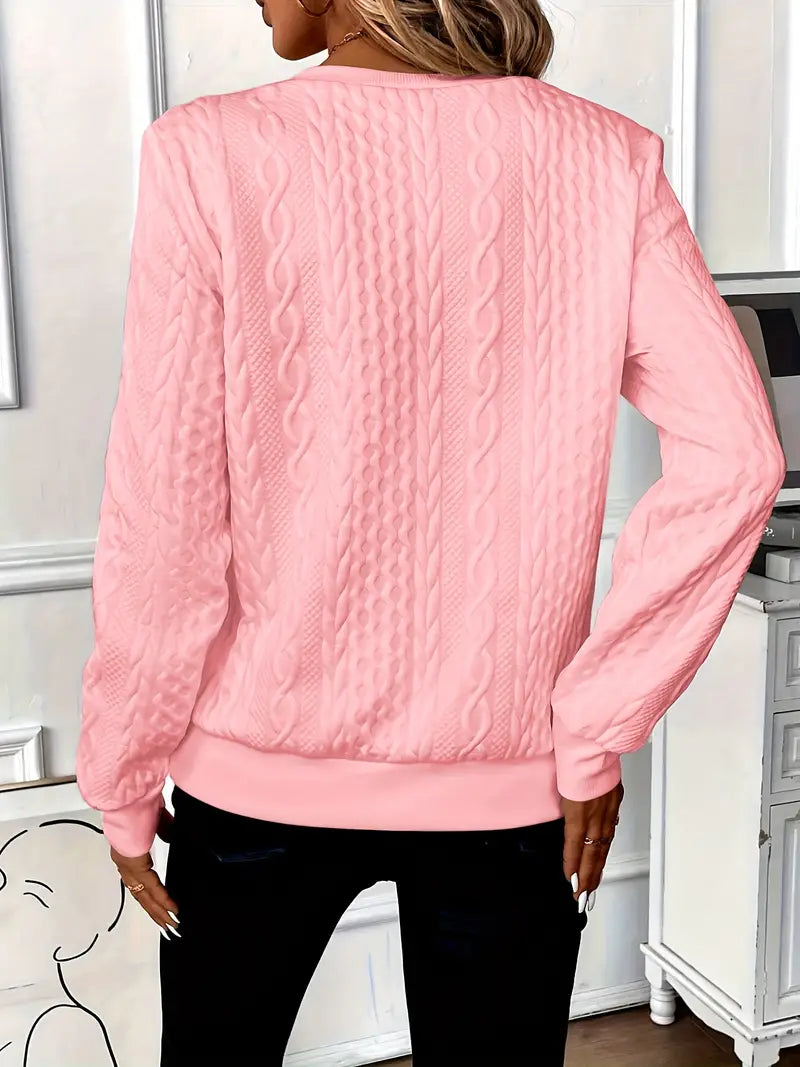 Valenzora | Eleganter, stilvoller Strickpullover