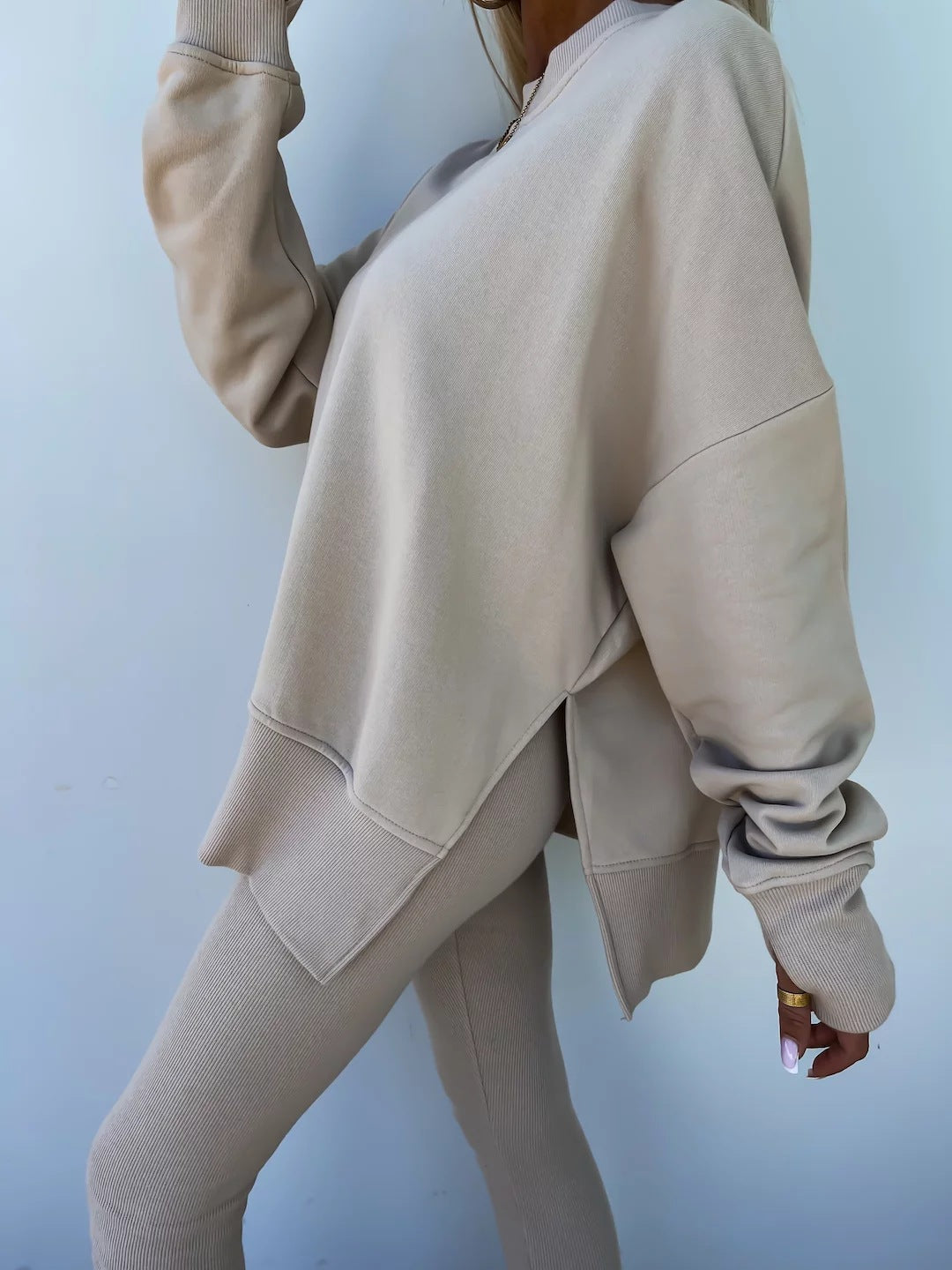 Valenzora | Damen Anzug im Relaxed-Stil mit langen Ärmeln – Winter-Set