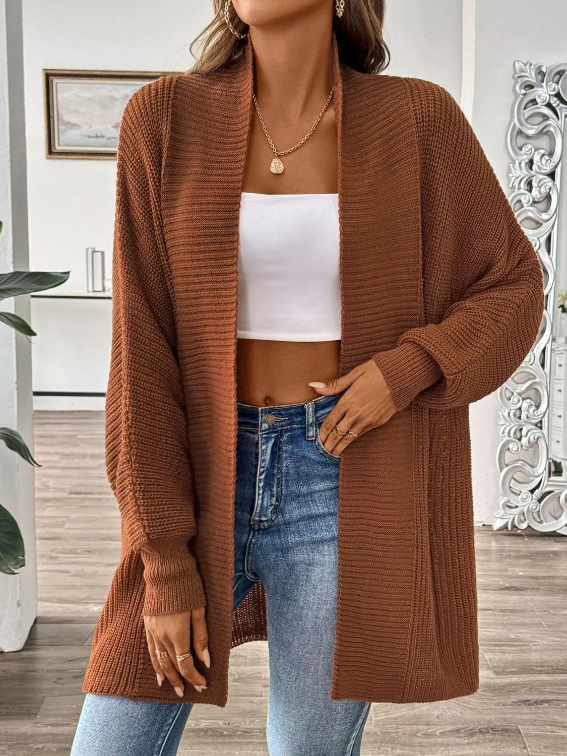 Valenzora | Elegante Strickjackenweste für Damen