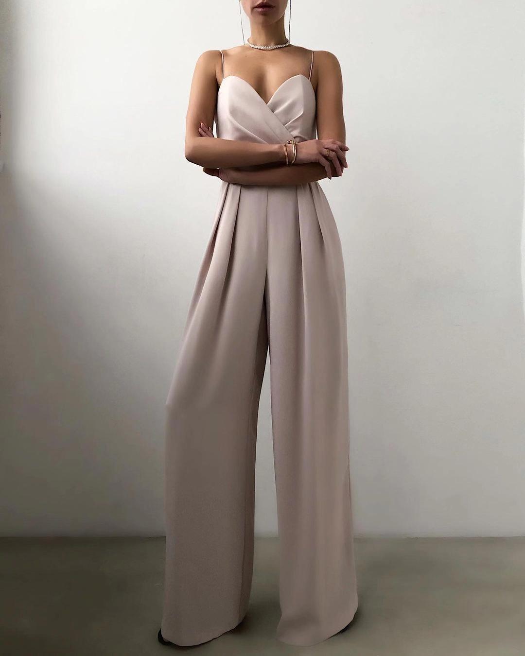 Valenzora | Women's Sleeveless High-Waisted Jumpsuit