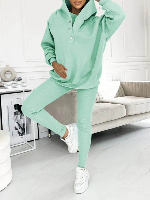 Fillie™ - Kapuzen-Sweatshirt-Anzug