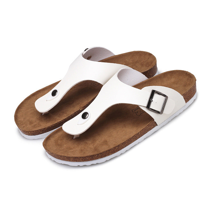 Valenzora | Summer flip flops made of cork