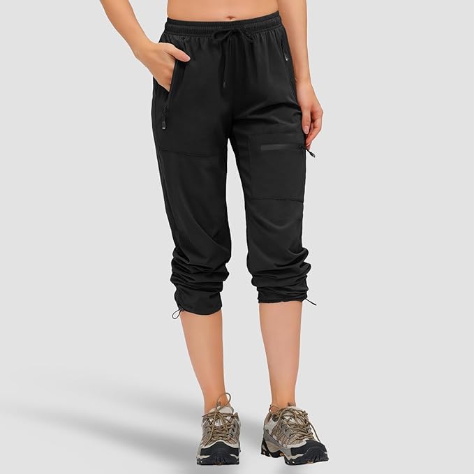 Valenzora | Lightweight, quick-drying cargo hiking pants for women
