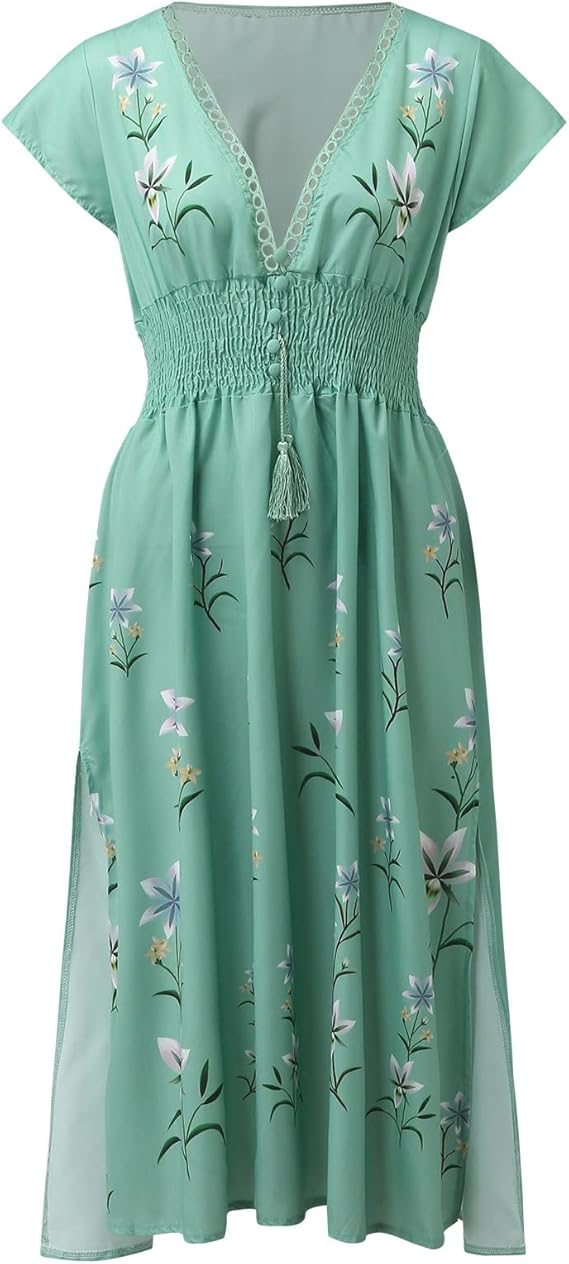 Valenzora | Boho Dress with Embroidery for a Dreamy Summer Look