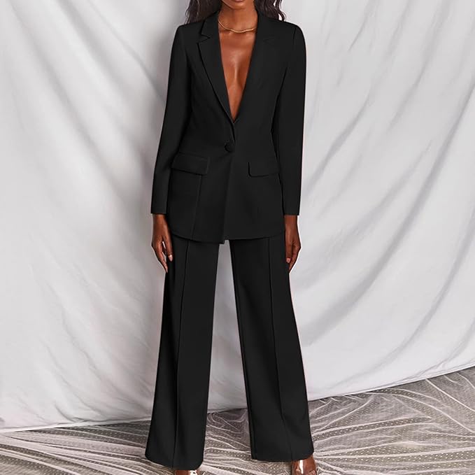 Valenzora - Elegant ensemble consisting of a sophisticated blazer and elegant trousers