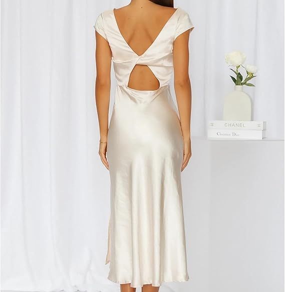 Valenzora - Elegant Slik dress