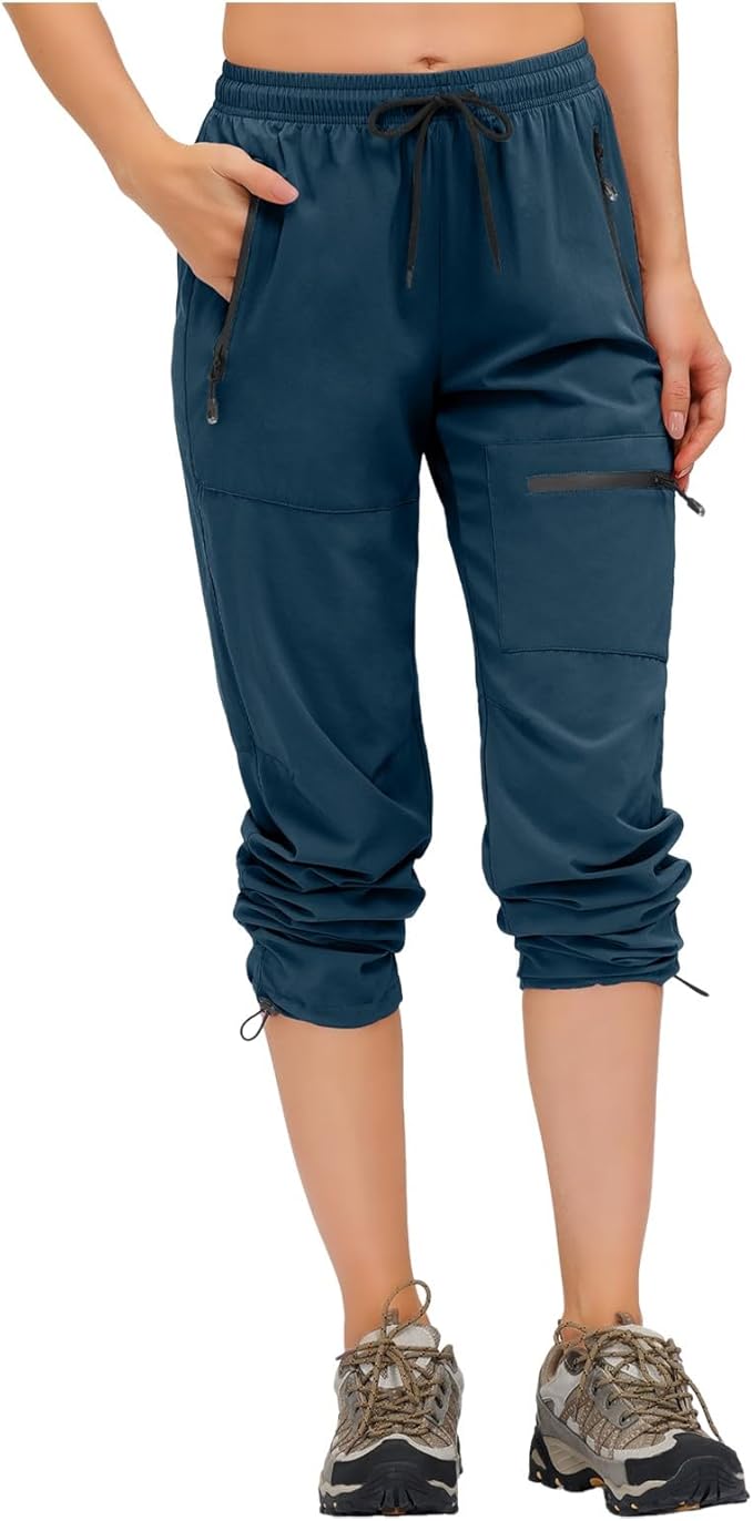 Valenzora | Lightweight, quick-drying cargo hiking pants for women