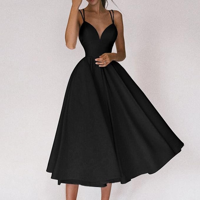 Valenzora | Ein leichtes Kleid mit zarten Spaghettiträgern