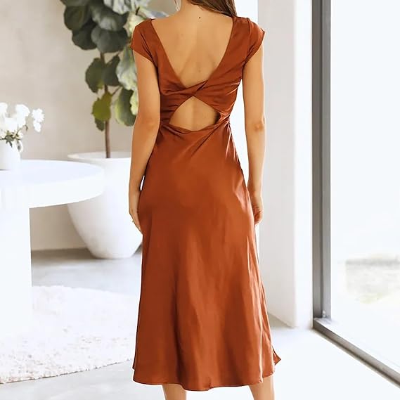 Valenzora - Elegant Slik dress