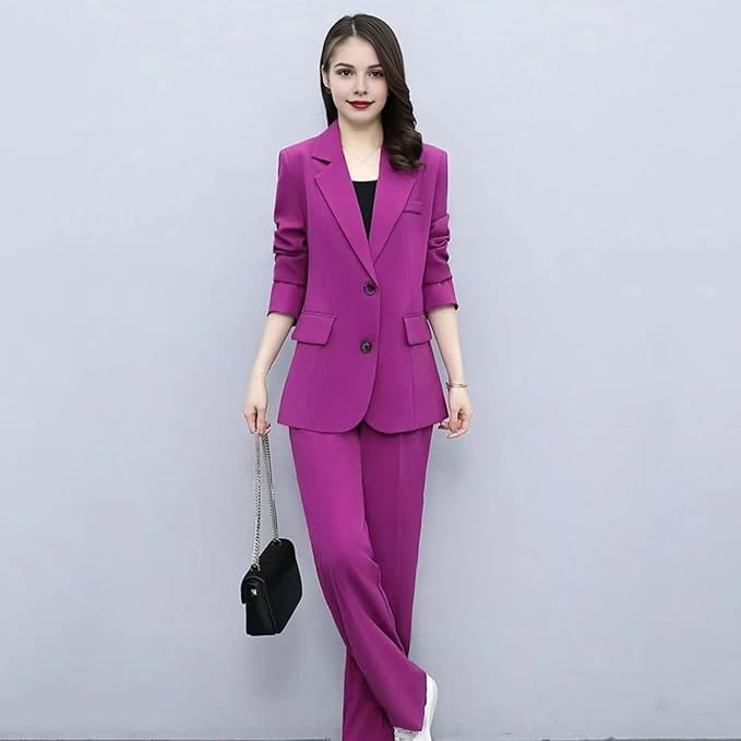 Valenzora | Elegant trouser suit with tailored blazer