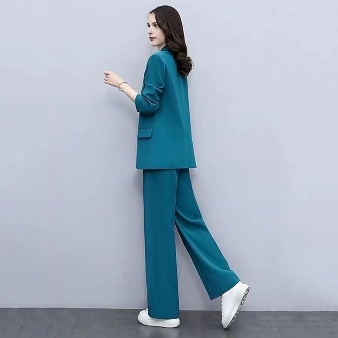 Valenzora | Elegant trouser suit with tailored blazer