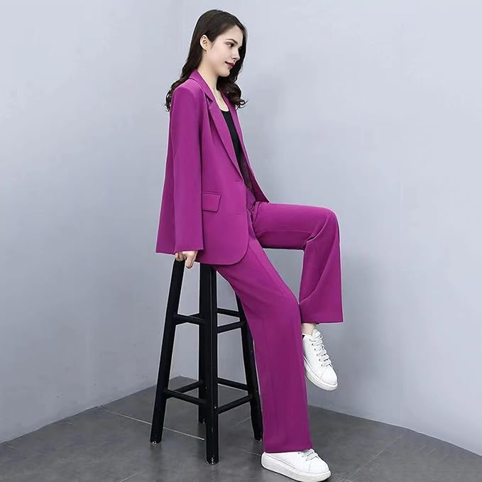 Valenzora | Elegant trouser suit with tailored blazer