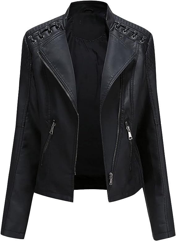 Valenzora | Washed lambskin leather jacket
