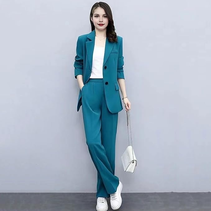 Valenzora | Elegant trouser suit with tailored blazer