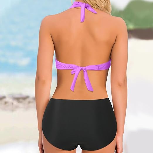 Valenzora - Luxurious striped summer bikini