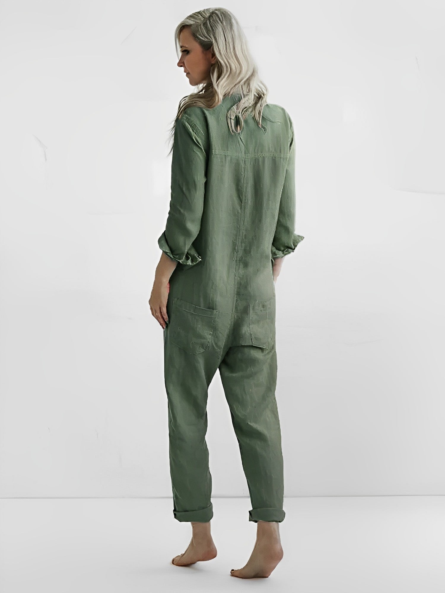 Valenzora | Green Jumpsuit