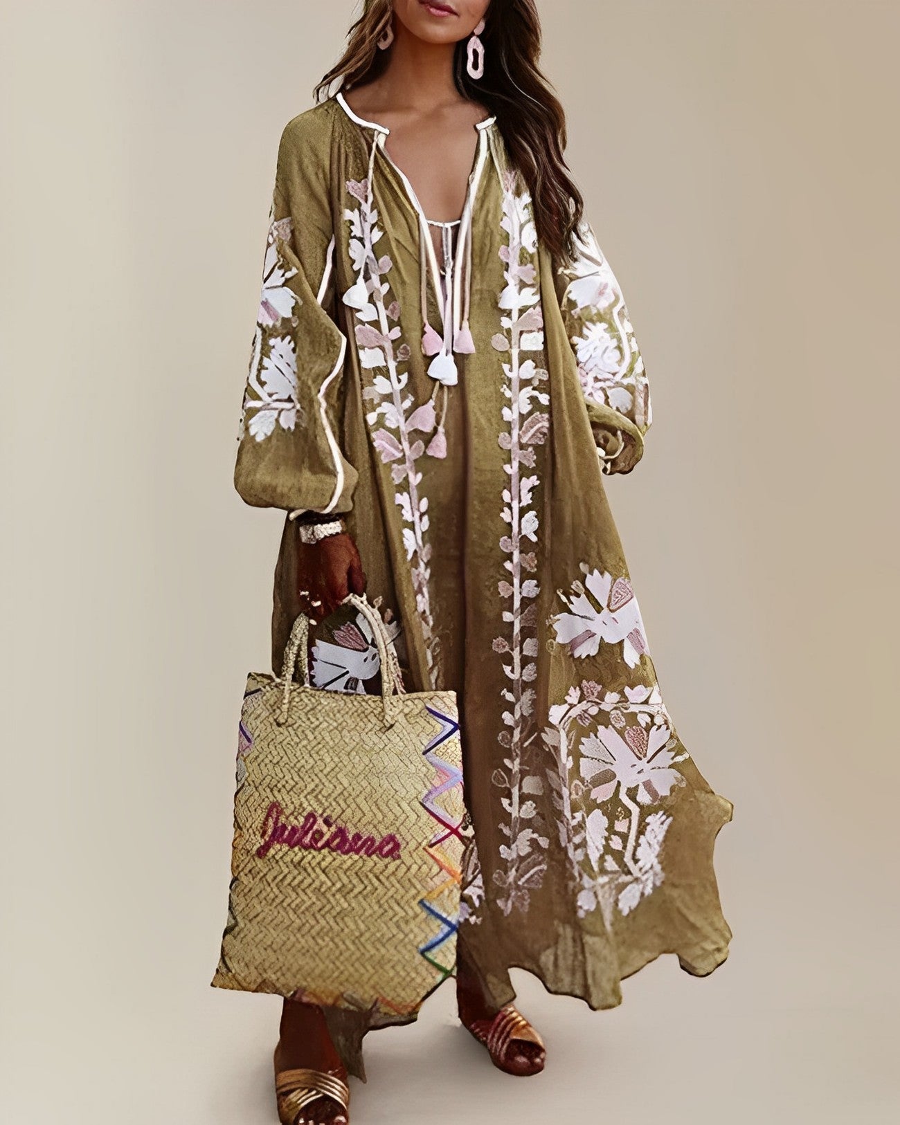 Valenzora | Retro Boho Loose Dress