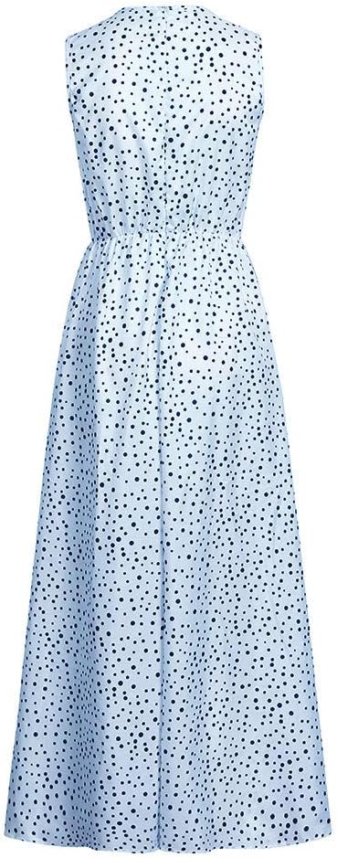 Valenzora | Böhmisches Patchwork-Kleid mit V-Ausschnitt und A-Linie in Tupfen