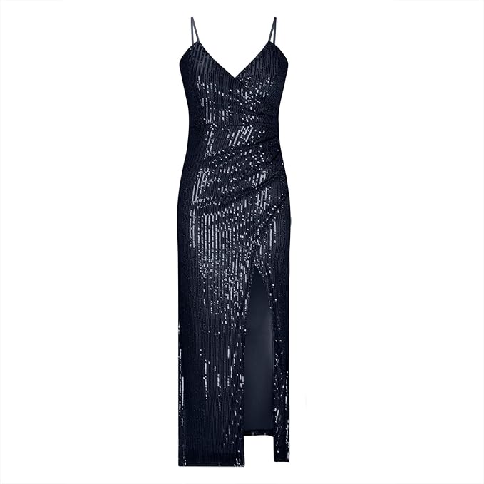Valenzora | Pailletten-Abendkleid Elegantes Partykleid
