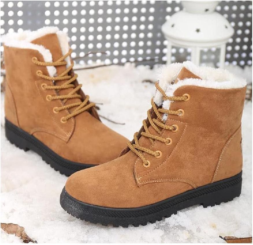 Valenzora | Non-slip snow boots with laces