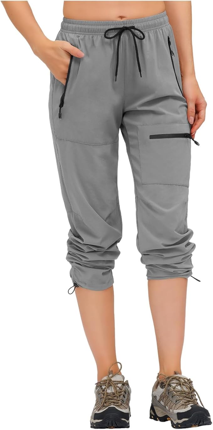 Valenzora | Lightweight, quick-drying cargo hiking pants for women