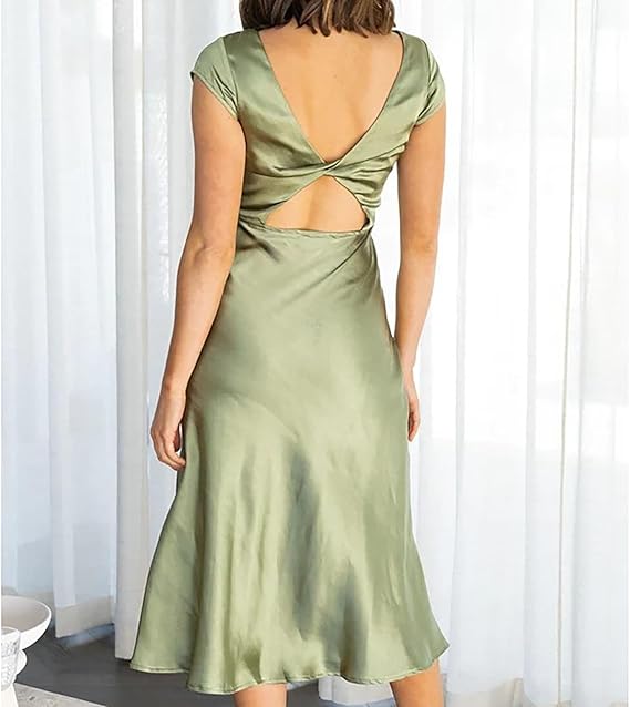 Valenzora - Elegant Slik dress