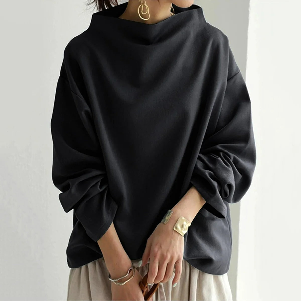 Fern™ | Stylish long-sleeved sweater for women