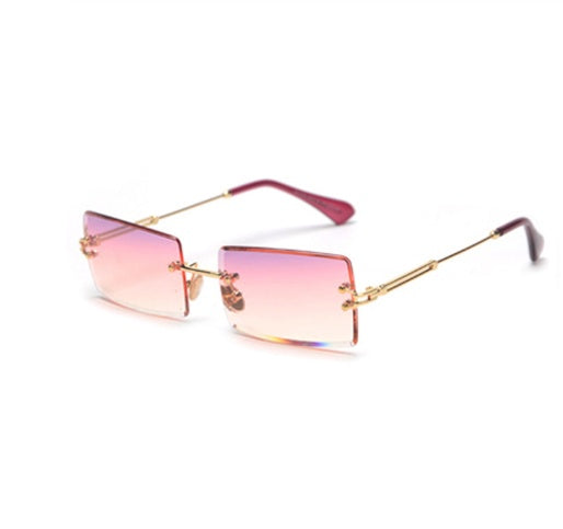 Valenzora | Fashionable rectangular sunglasses in retro style