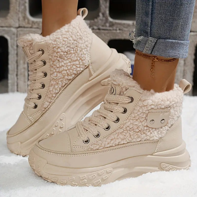 Valenzora | Fleece-lined snow boots for a casual winter style for women