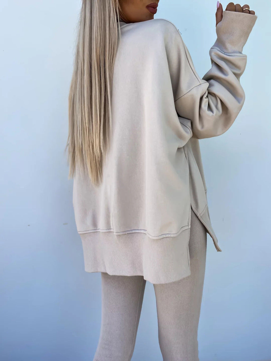 Valenzora | Damen Anzug im Relaxed-Stil mit langen Ärmeln – Winter-Set