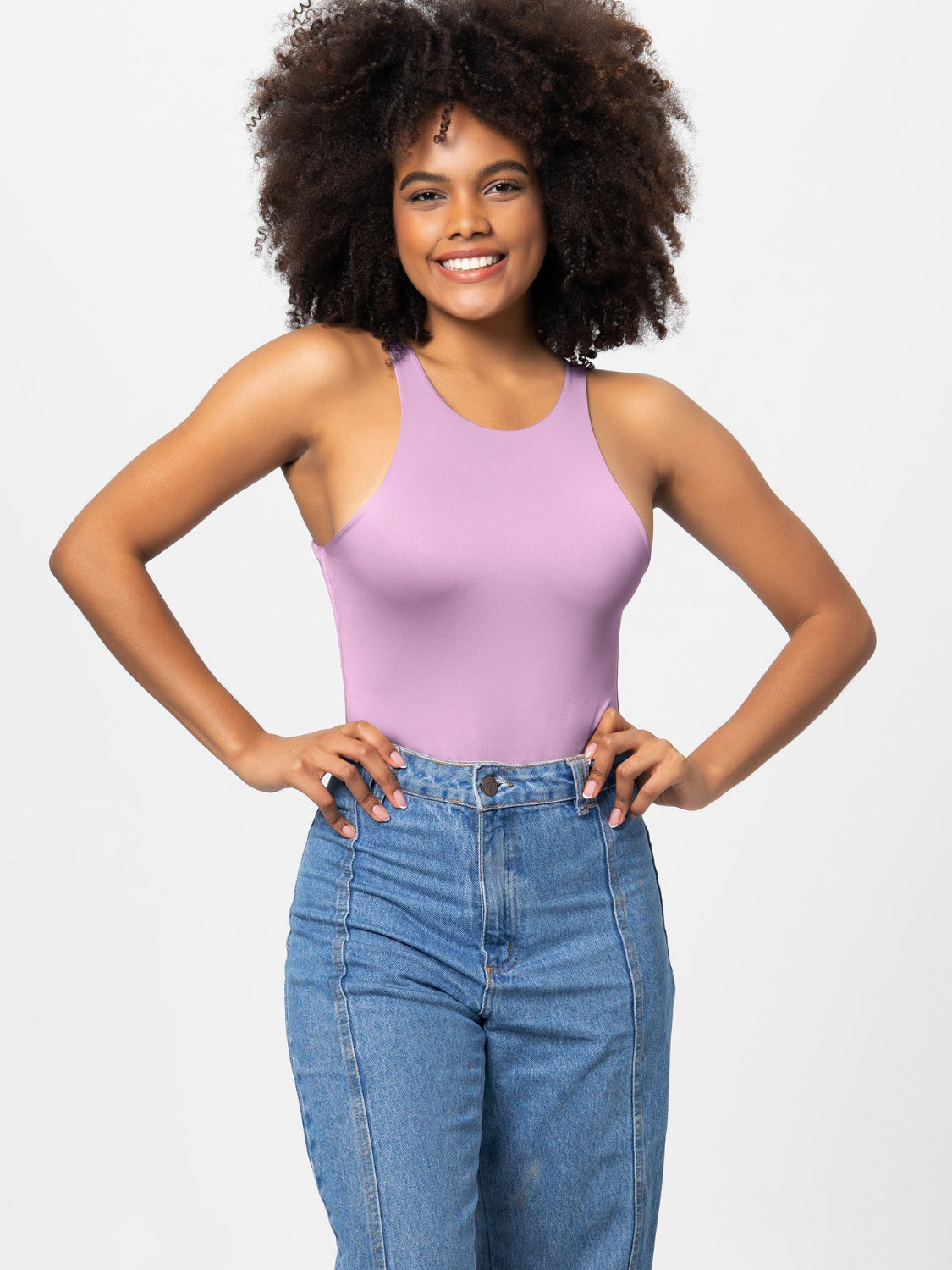 Valenzora | Full size round-width strappy bodysuit
