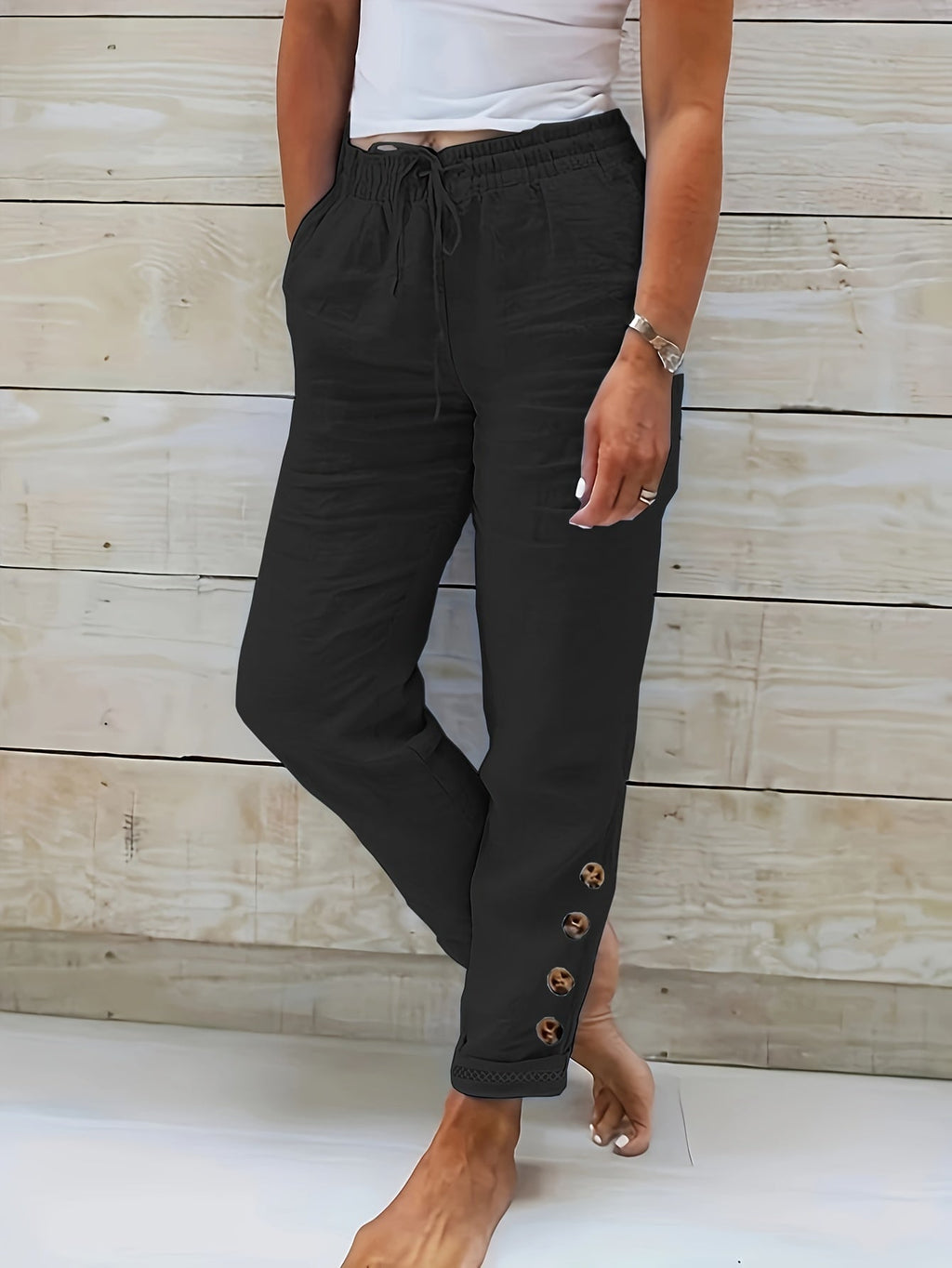 Valenzora | Cotton Natalia Trousers