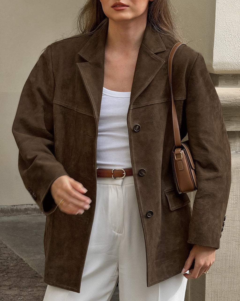 Valenzora | Suede Blazer