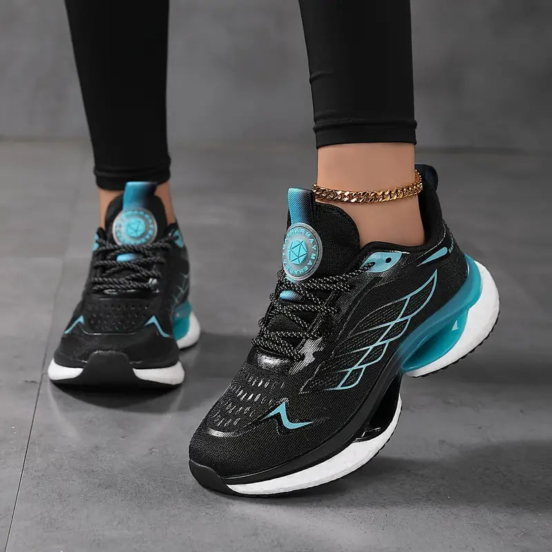 Valenzora | Atmungsaktive, wasserdichte Plateau-Sneaker aus Mesh