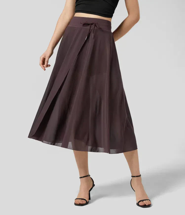 2-in-1 high-waisted tulle skirt