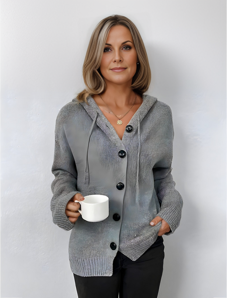 Valenzora Hoodie | Warm, comfortable women's vest with hood