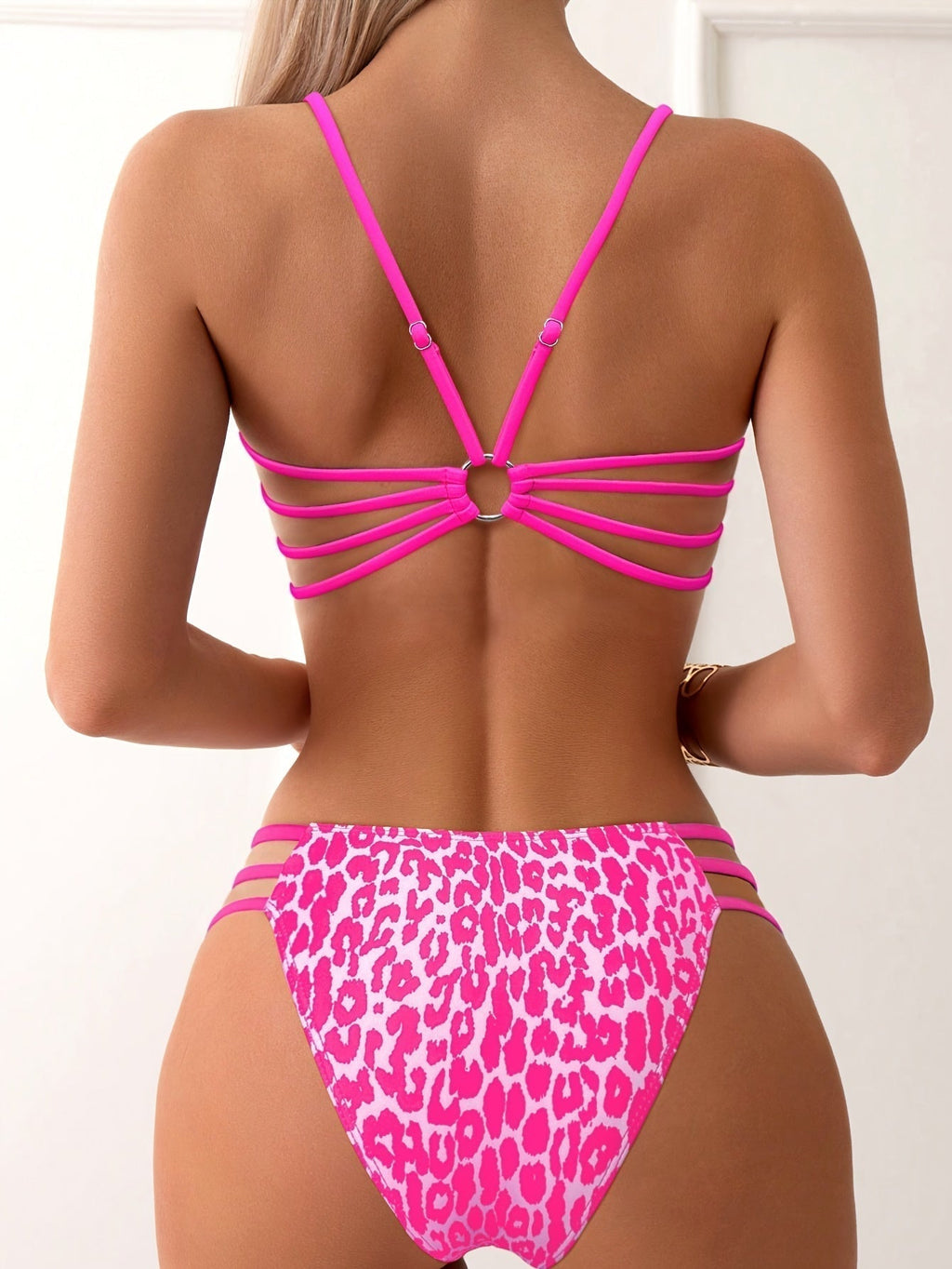 Valenzora | Leopard print bikini set for women