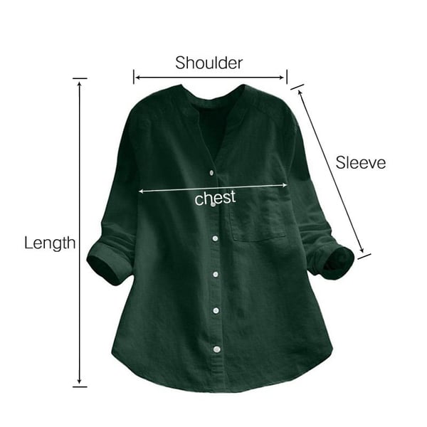 Valenzora | Casual, loose-fitting shirt made of linen-cotton blend