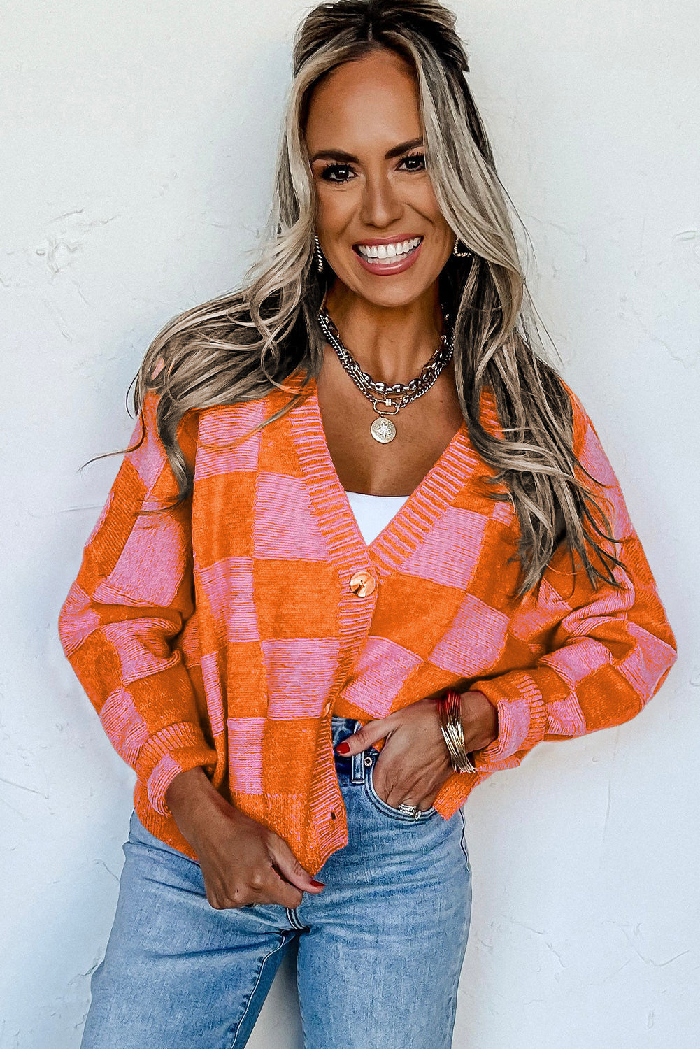 Valenzora | Chunky Knit Cardigan with Open Front For Women