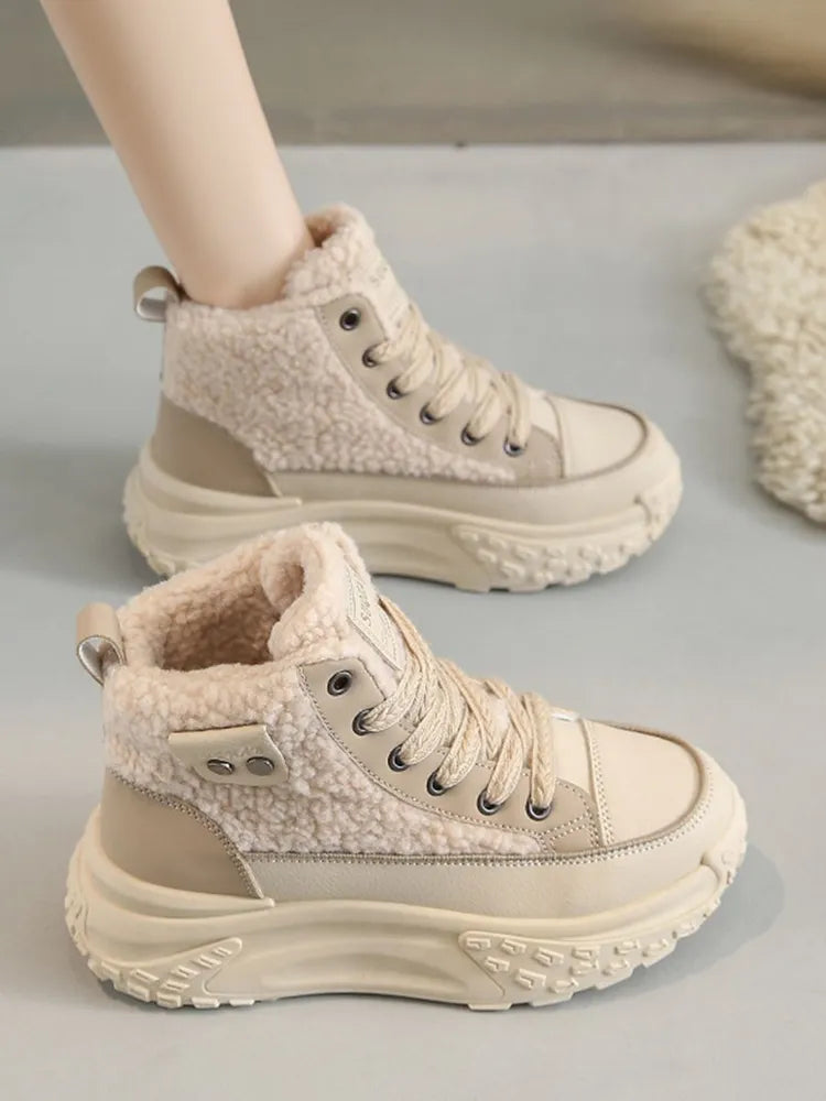 Valenzora | Women's Snow Boots with Thick, Warm Sole
