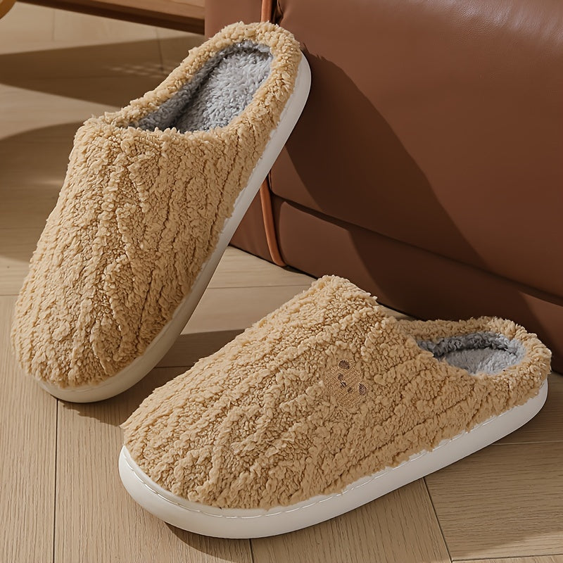 Valenzora | Cozy plush-lined winter slippers – Warm and comfortable for winter