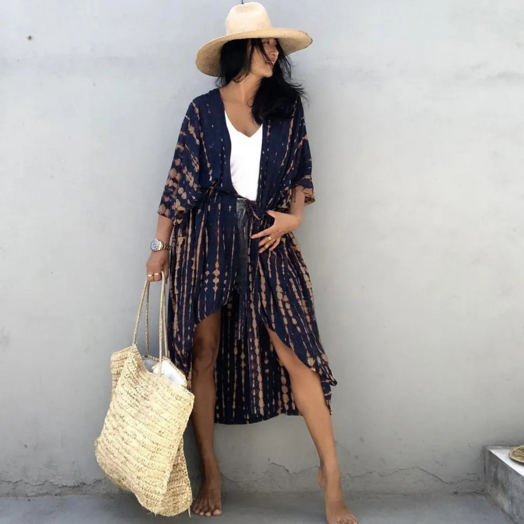 Valenzora | Summer Print Kimono for Women