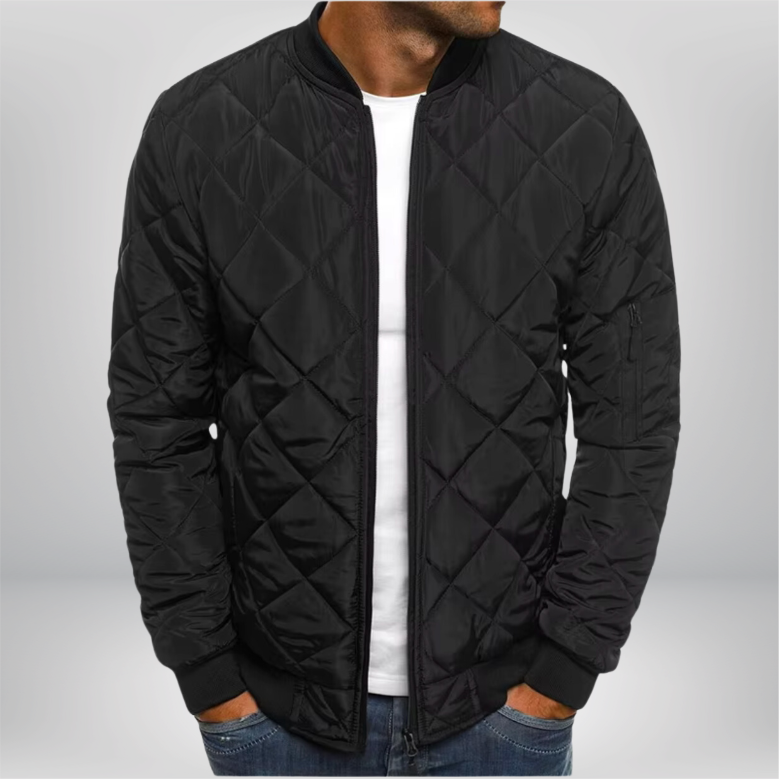 Valenzora | Padded bomber jacket