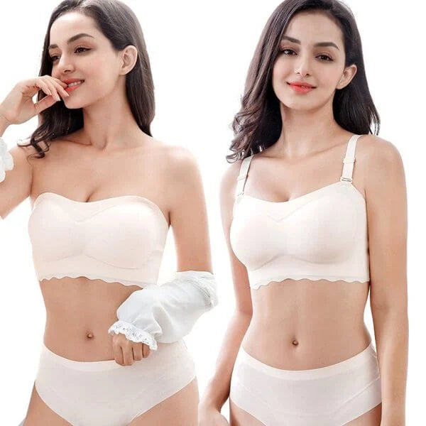 Valenzora | Seamless Push-up Tube Bra for Effortless Support for Women