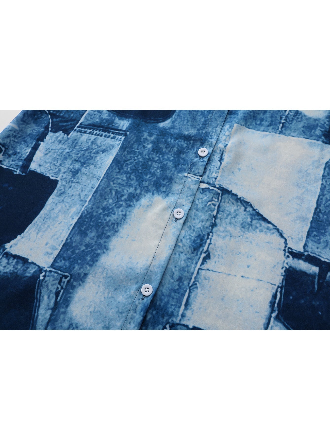 Valenzora | Lässiges Midi-Hemdkleid für Damen in Blau