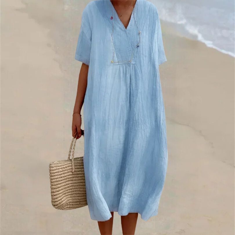 Valenzora | Comfortable linen dress