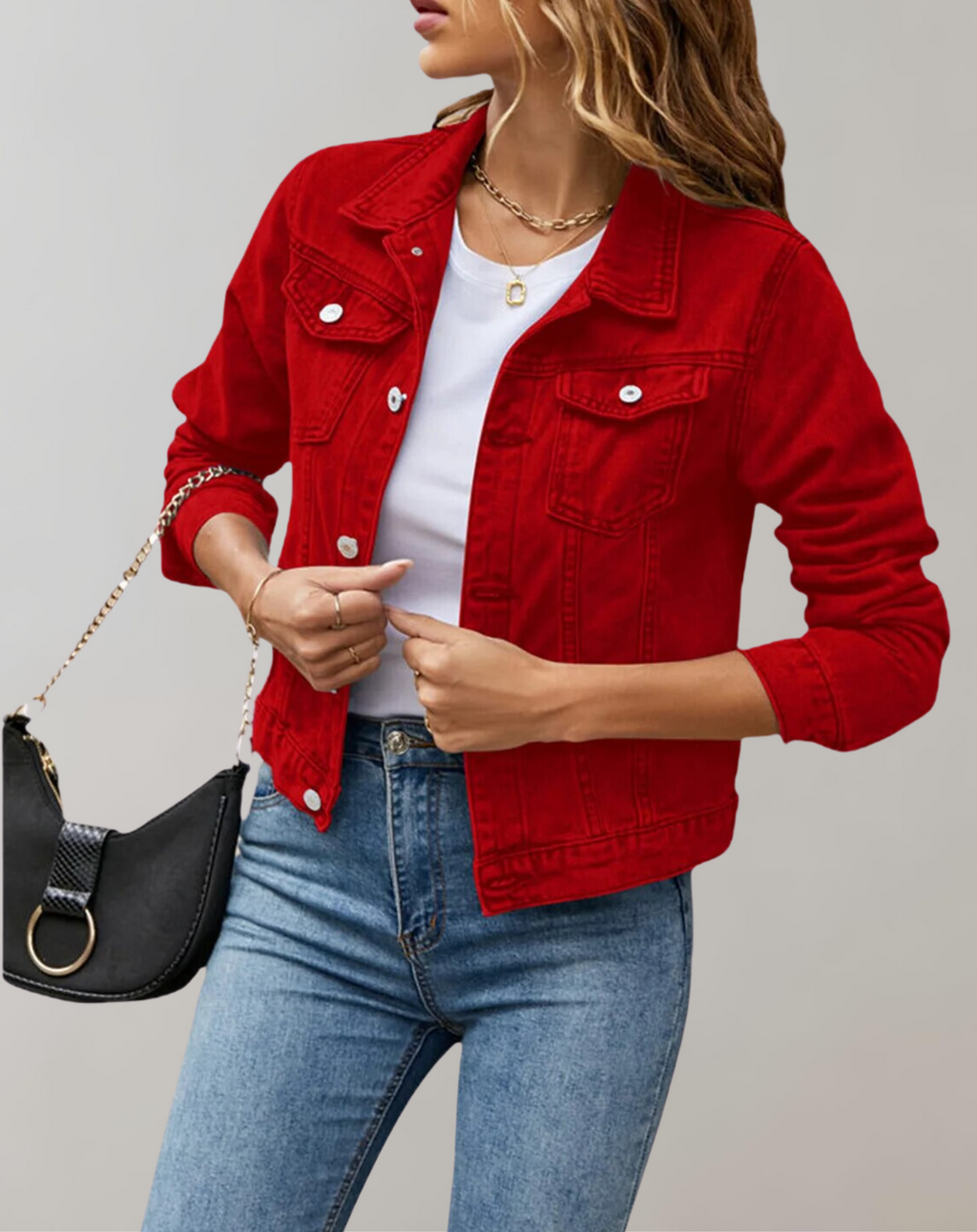 Valenzora | Casual long-sleeved lapel Solid