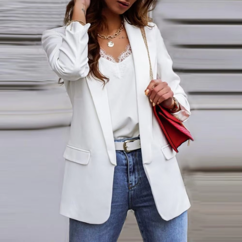 Valenzora | Stylish women's blazers with single button closure, ideal for work