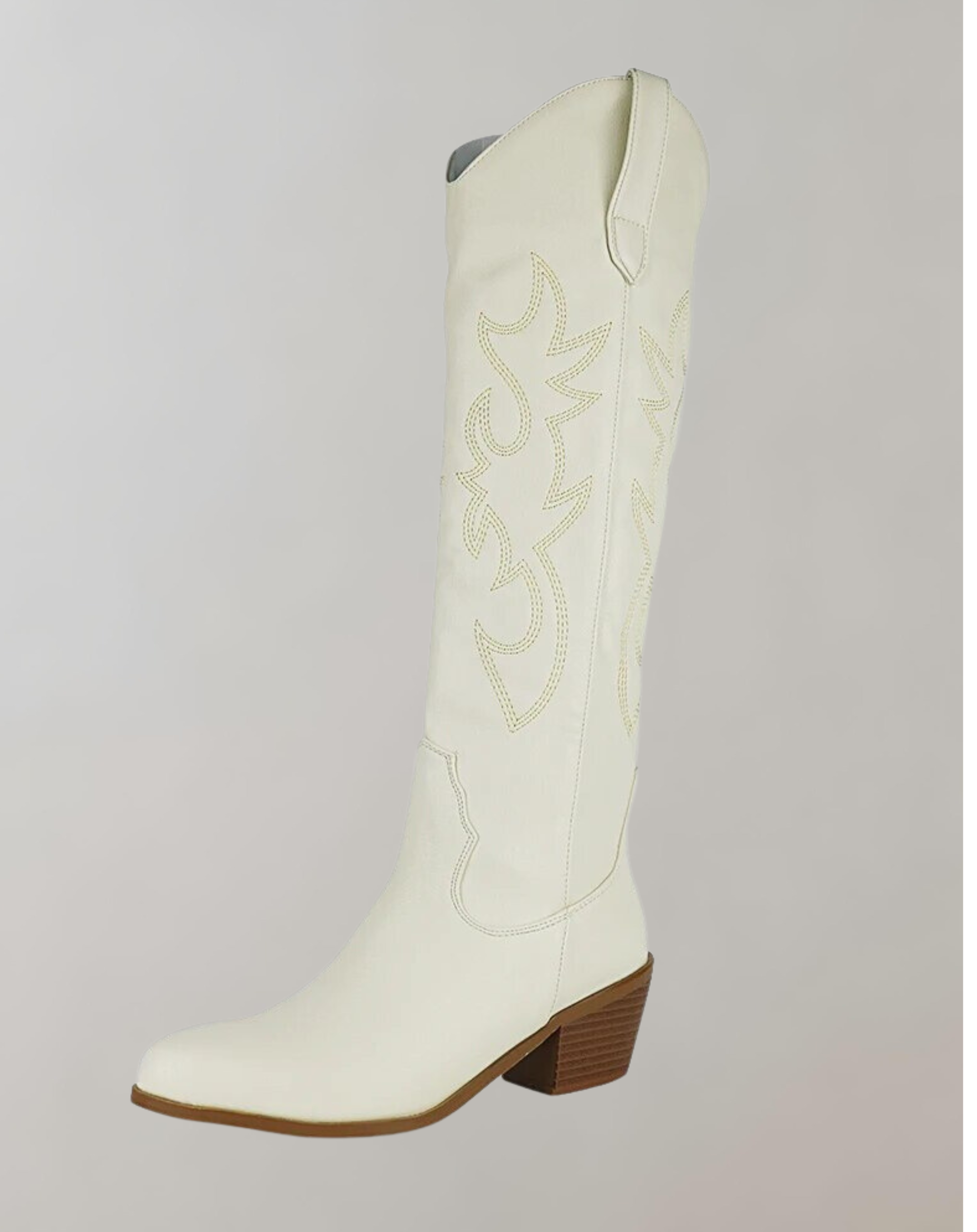 Valenzora | Bestickte kniehohe Westernstiefel